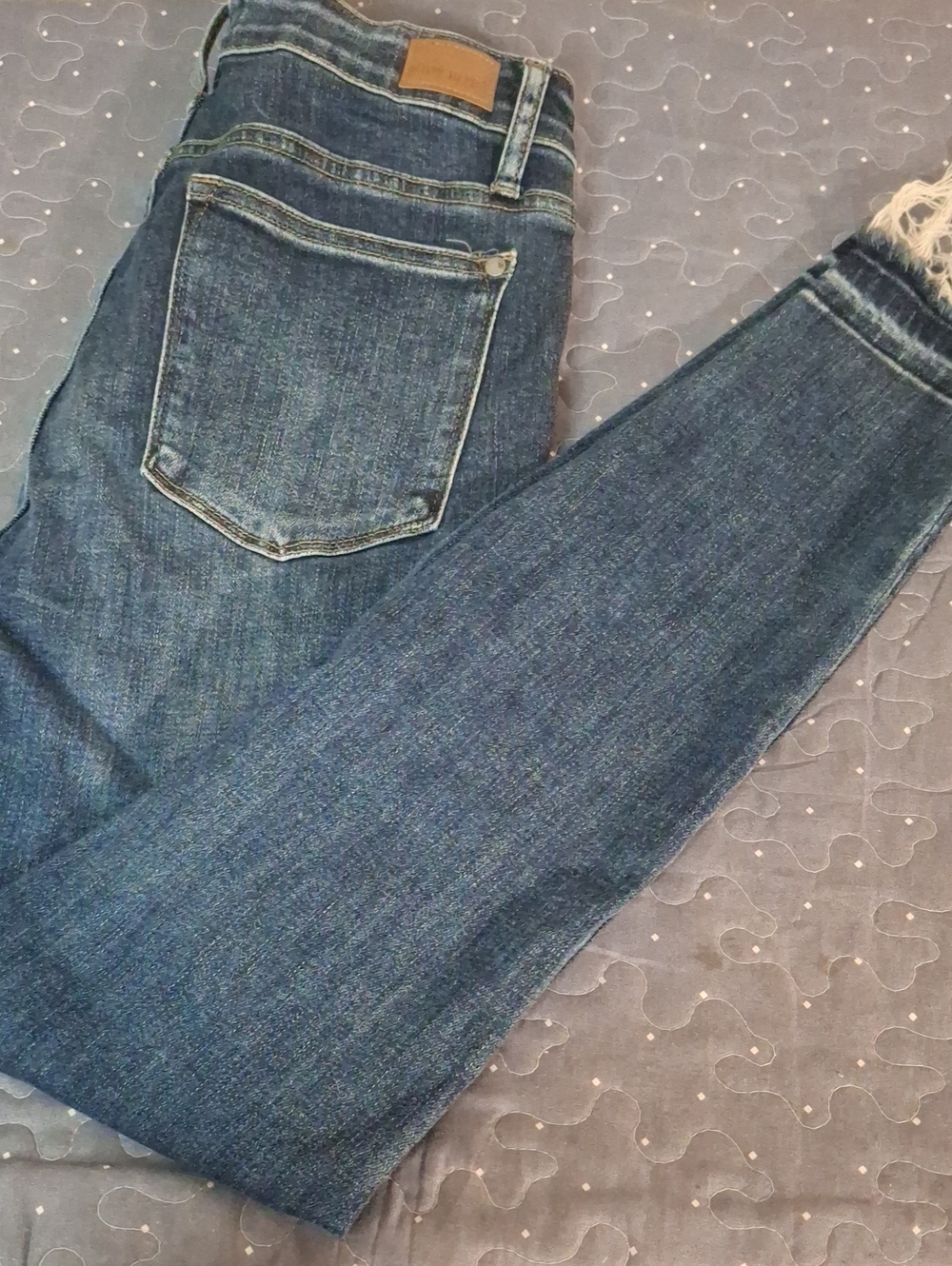 Judy Blue Skinny Fit Dark Blue Denim Jeans size 13
